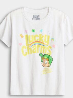 Lucky Charms Graphic Tee for Girls Size Small (6)  NWT